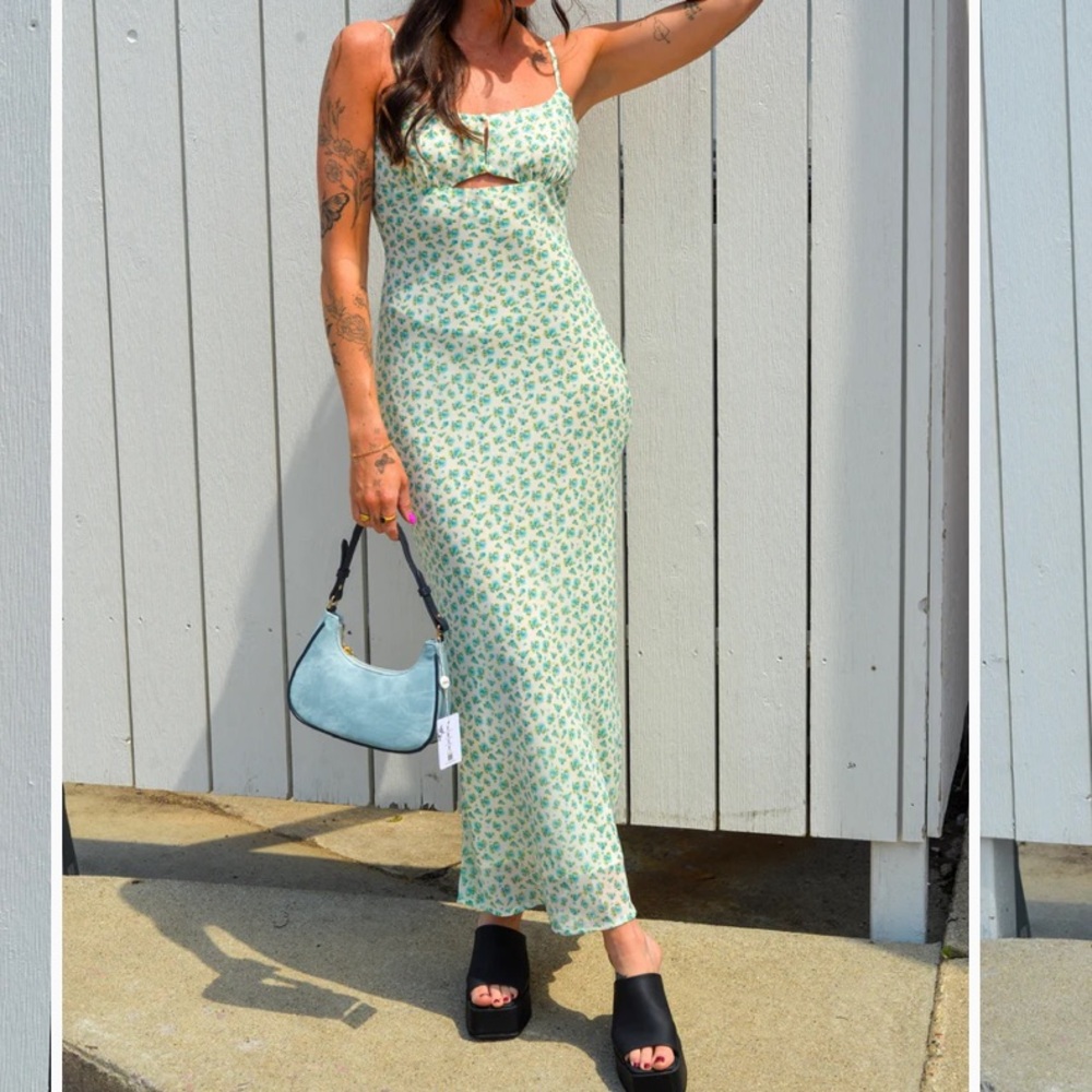 Floral maxi dress-make an offer